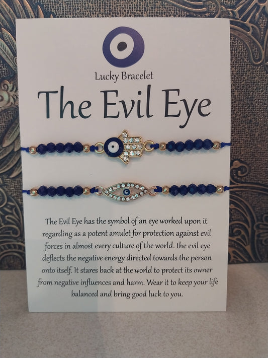 Evil eye friendship bracelets