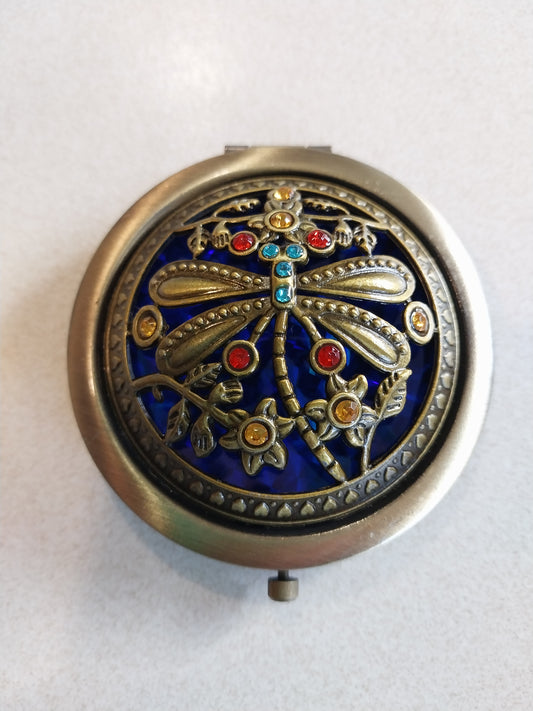 Dragonfly pocket mirror