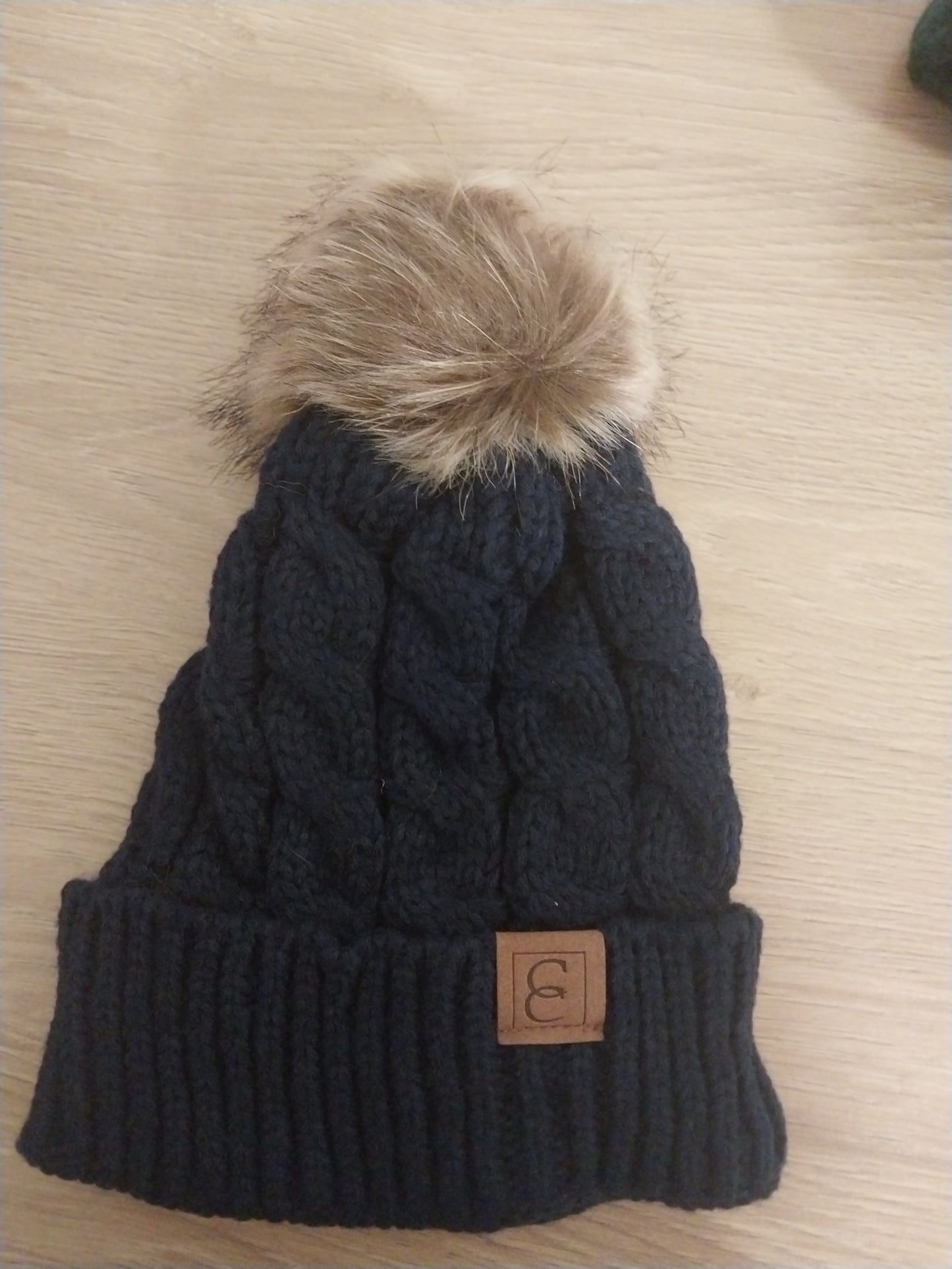 Navy beanie