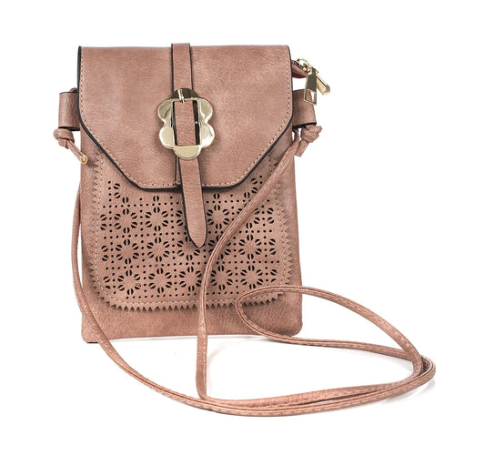 Dark pink sling bag