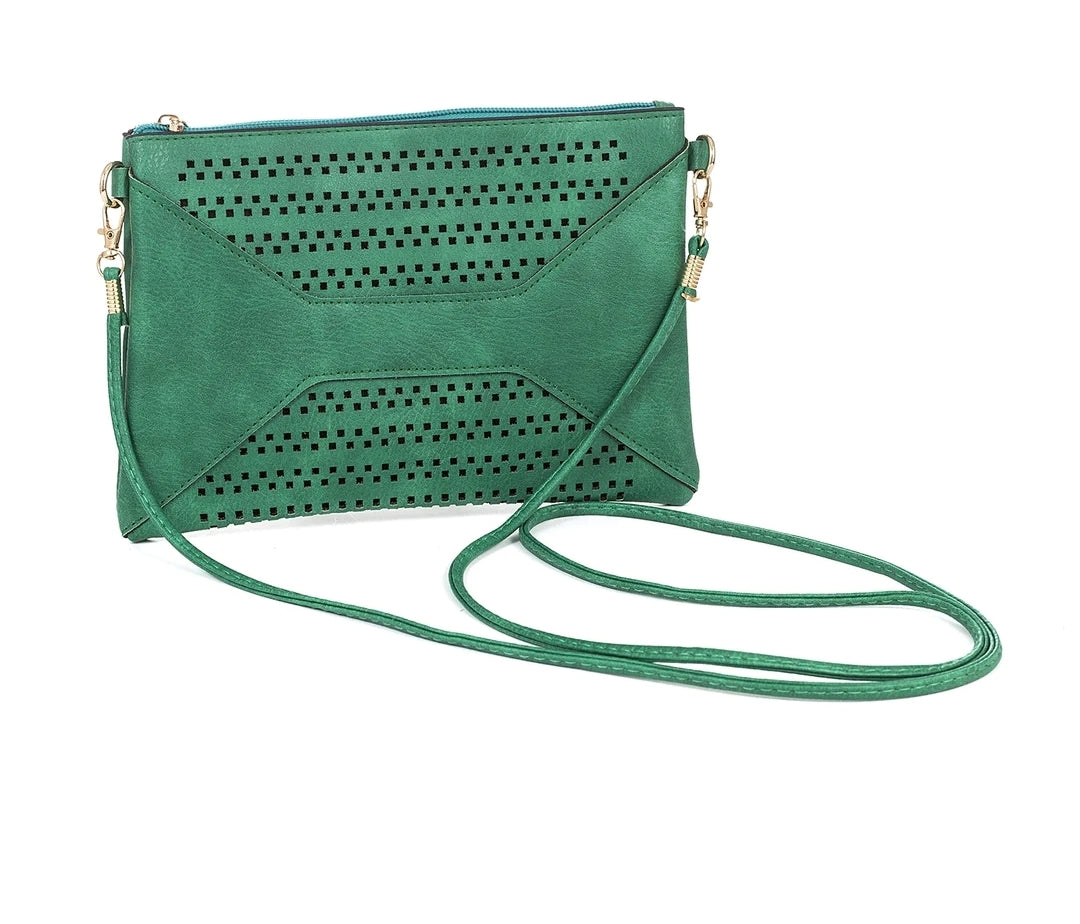 Green sling bag