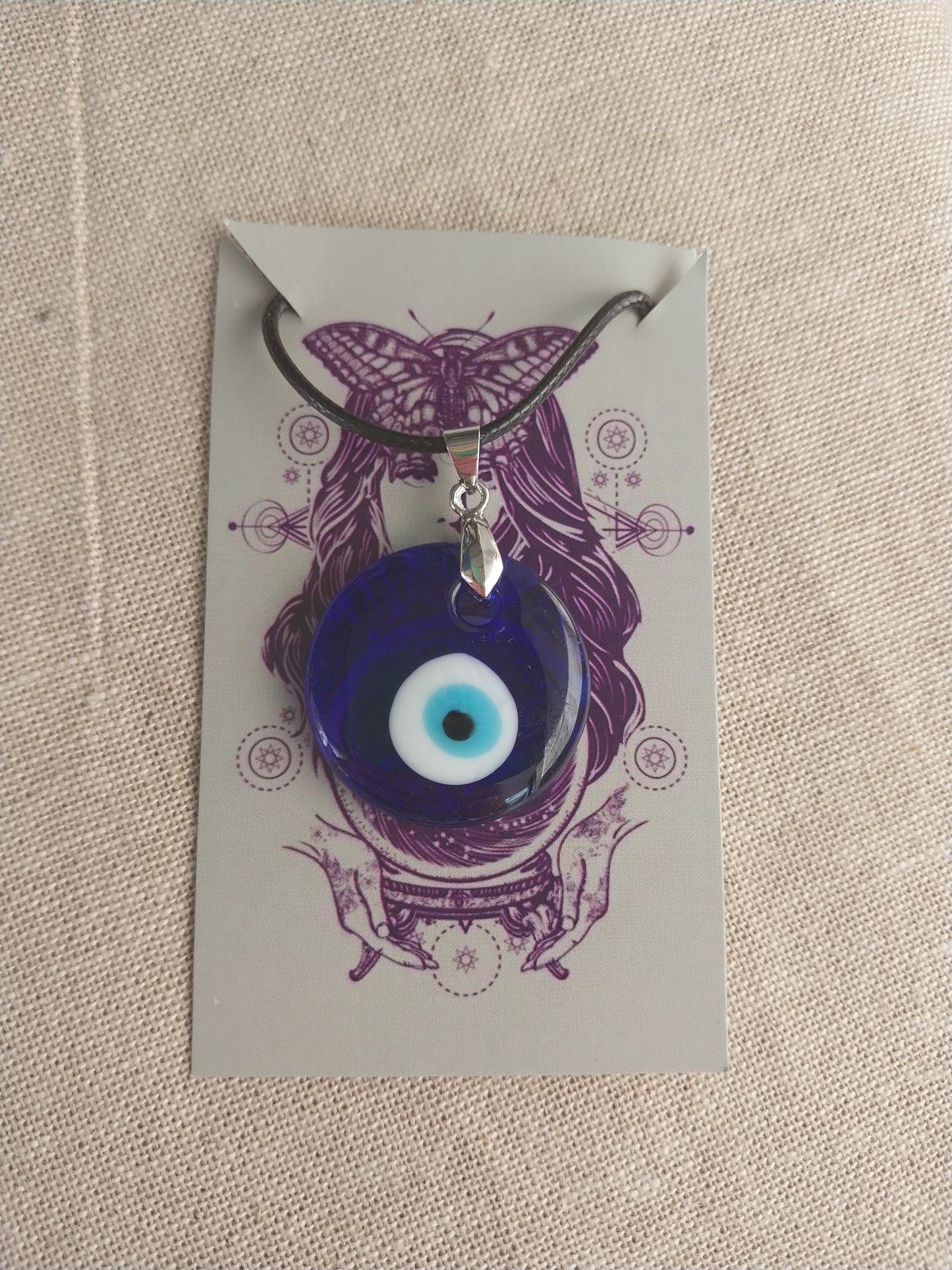 Evil eye necklace