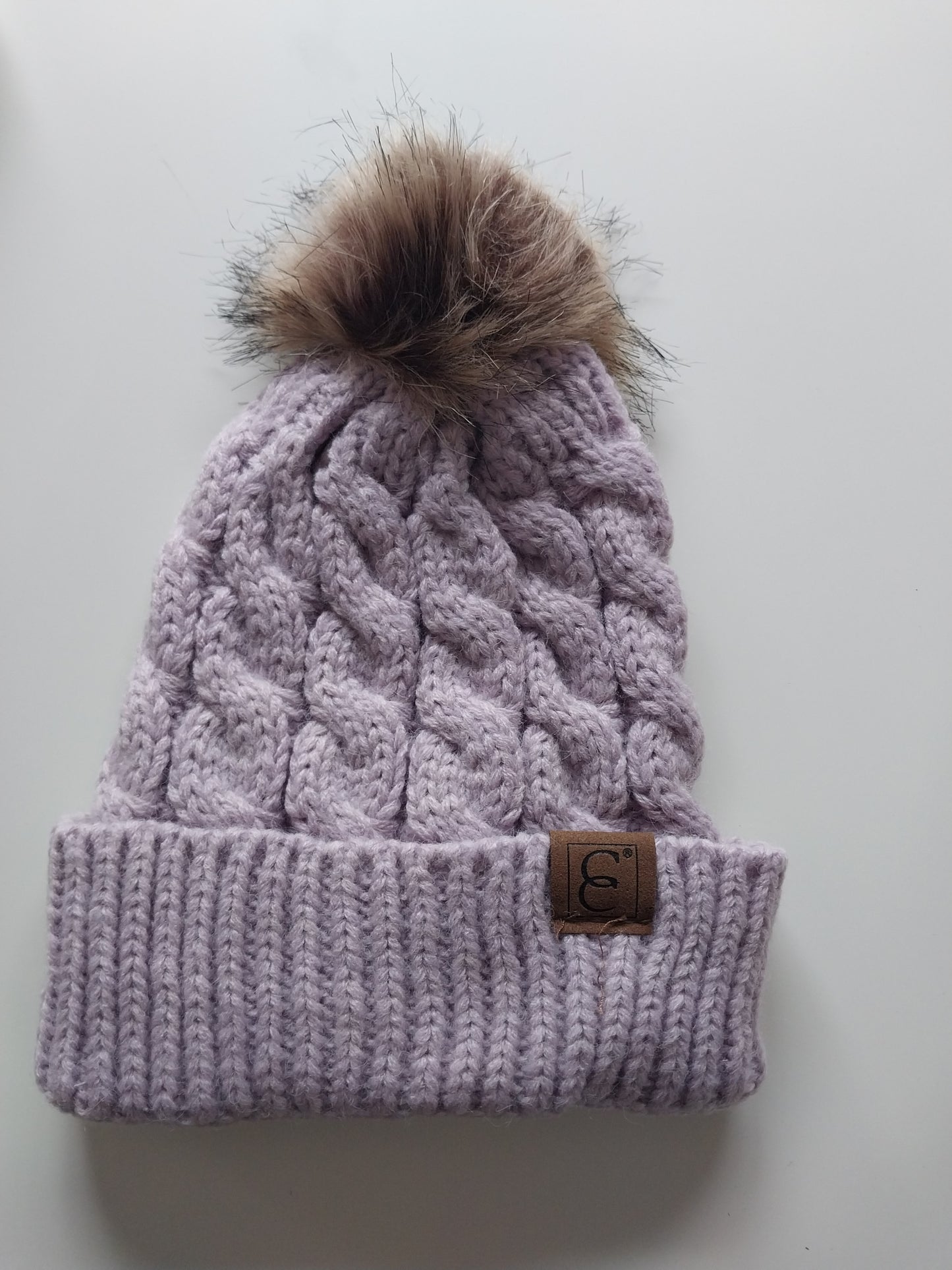 Mauve beanie