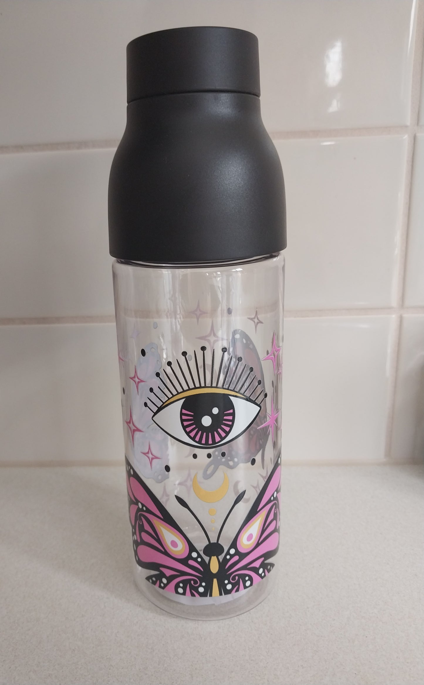 Butterfly drink bottle