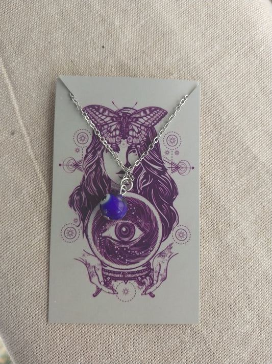 Evil eye necklace