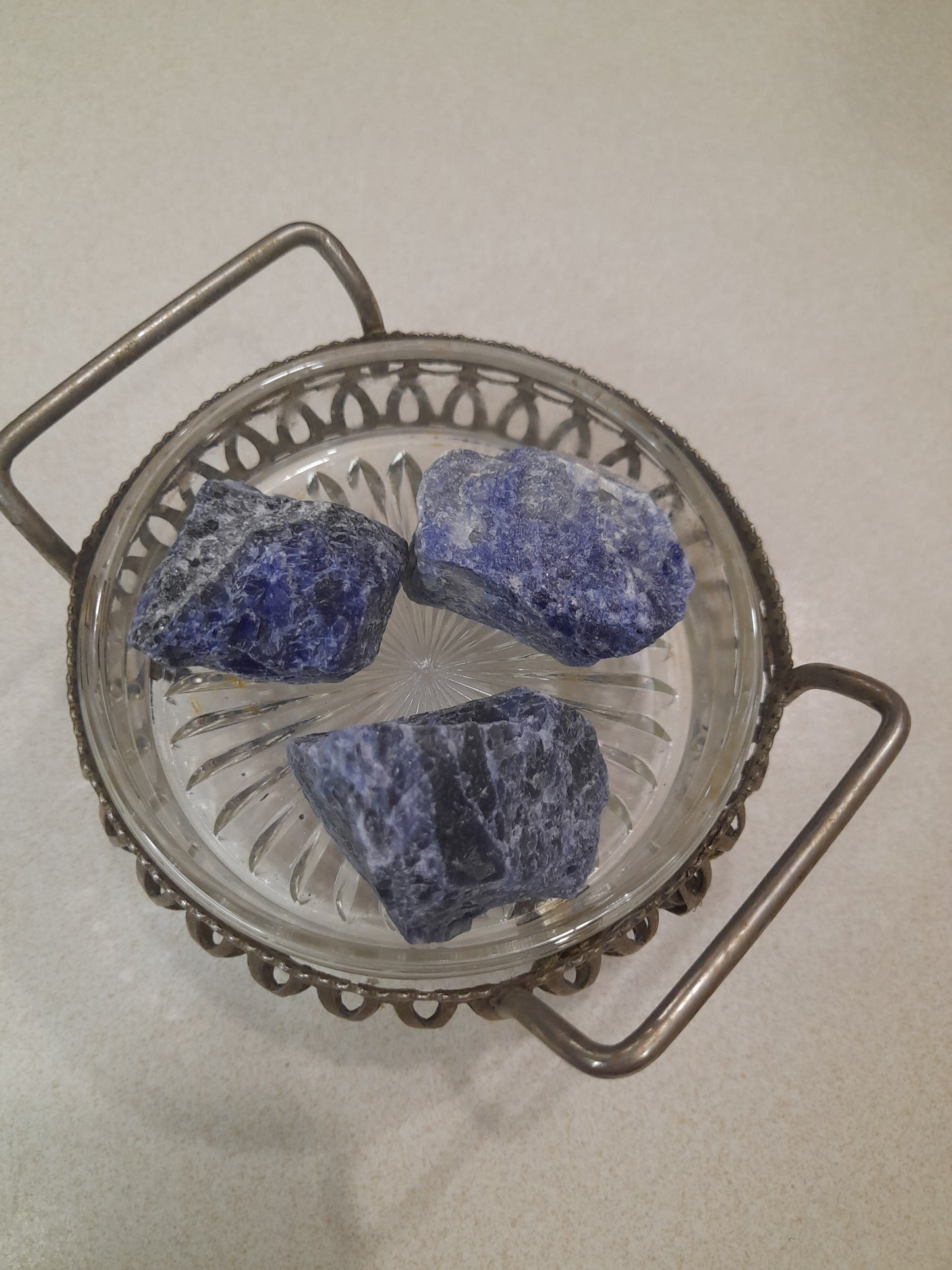 Sodalite rough crystal