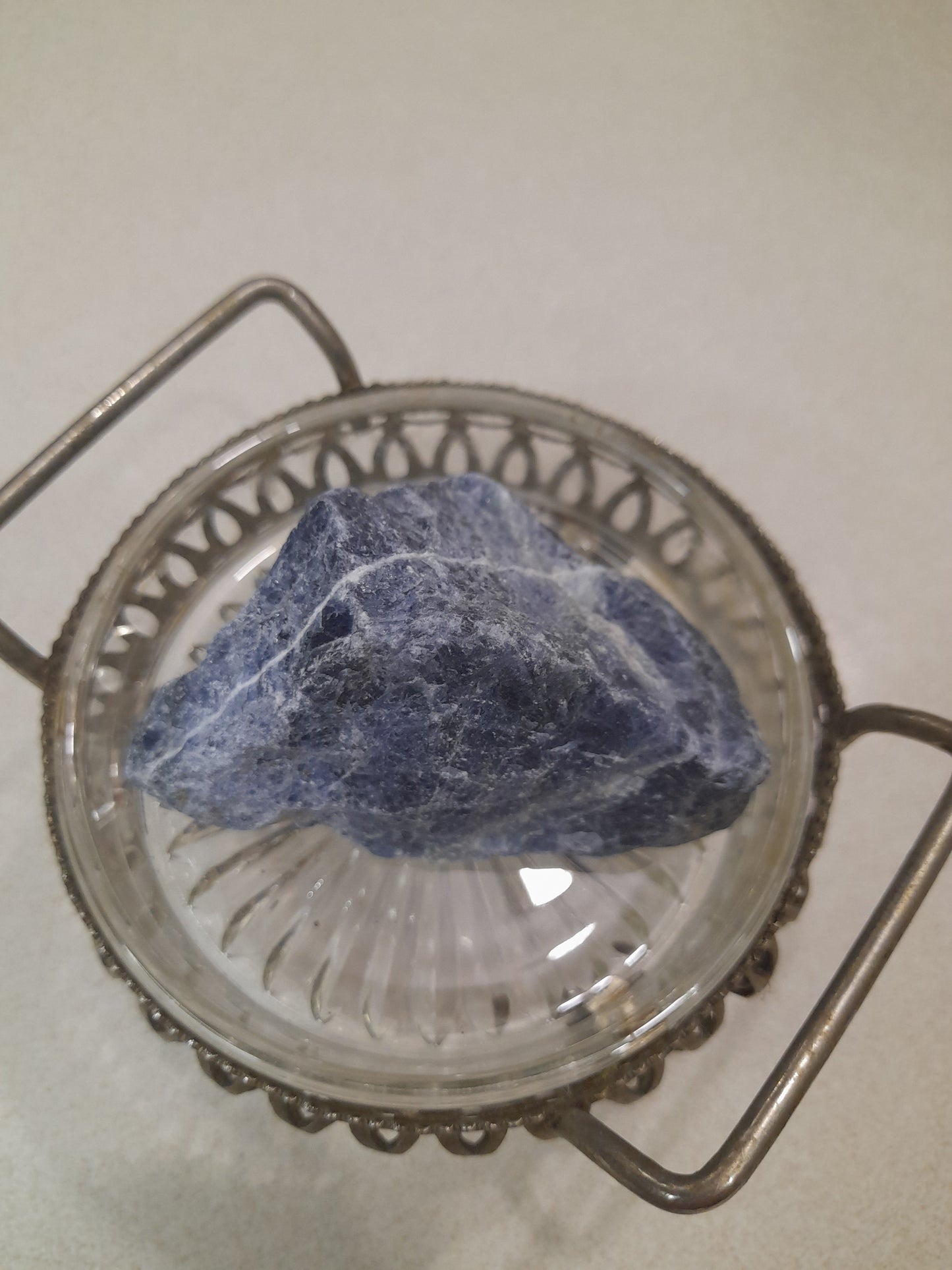 Sodalite rough crystal