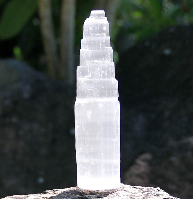 Selenite Tower 20cm