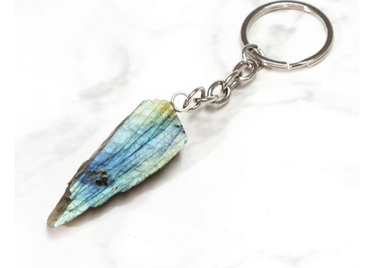 Labradorite key chain